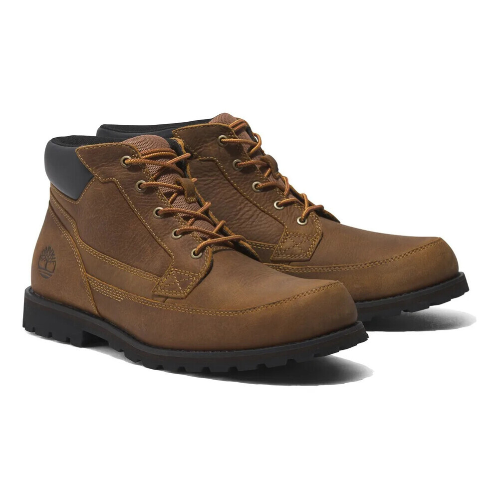 Timberland Attleboro TB0A5YS1231 Boots Men's Brown Leather Ankle Chukka TF9079